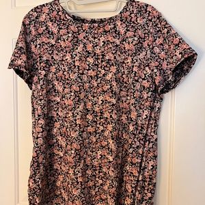 JJill Fit Progress ShirtTail Tee